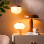 Pret Solid Wood Table Lamp